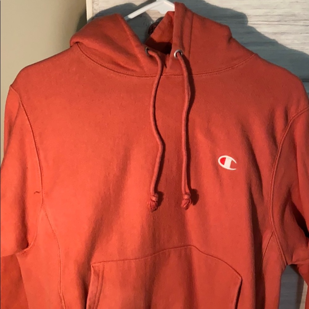 Reverse weave hoodie